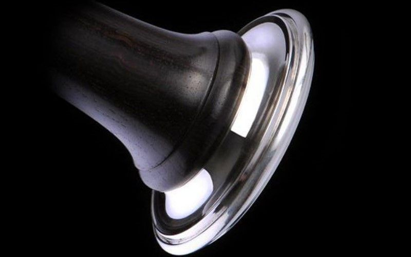 David Naill Solo Chanter : Blackwood (Plain Silver Sole)