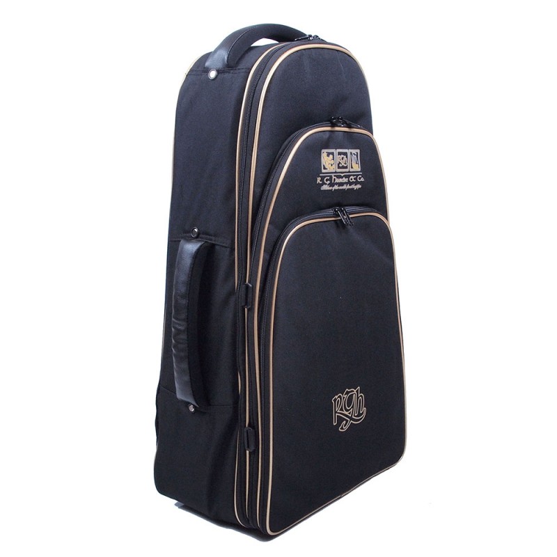 RG Hardie Deluxe Piper Case - Black, Navy & Grey