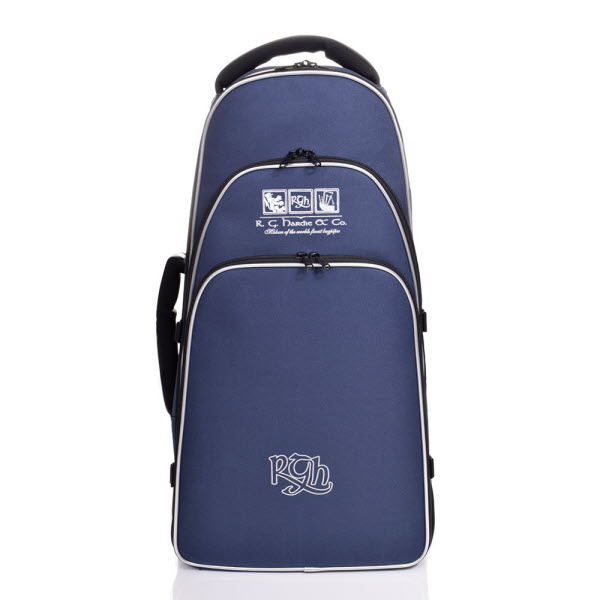 RG Hardie Deluxe Piper Case - Black, Navy & Grey