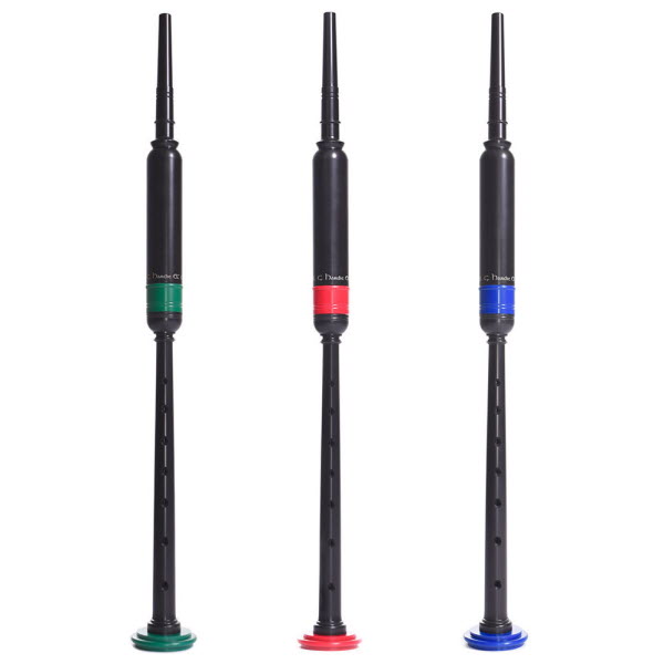 Standard Plastic Practice Chanter with coloured ferrule and sole