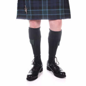 Kilt Hoses Black